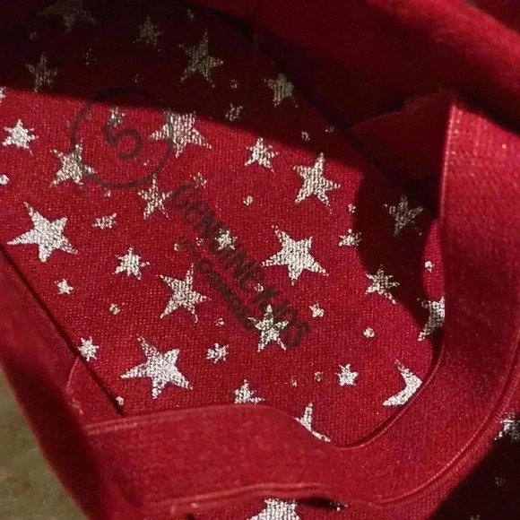 EUC Red Bow Baby Shoes - Picture 3 of 4